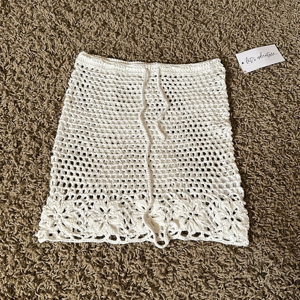 Crochet skirt